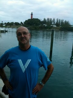 Dr Tom Weaver at Jupiter Lighthouse